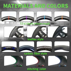 Pour BMW <span class=keywords><strong>Mini</strong></span> R56 F55 F56 <span class=keywords><strong>JCW</strong></span> R50 F57 R57 R55 F60 F54 <span class=keywords><strong>Cooper</strong></span> S phares LED en Fiber de carbone <span class=keywords><strong>volant</strong></span> de voiture - Product Image 6