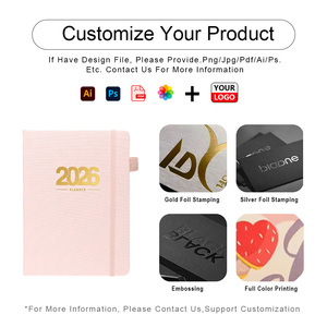 Cuadernos Personalizados de Tapa Dura de PU de Alta Calidad al por Mayor, Diario, Agenda, Planificador para Proveedores Escolares - Product Image 2