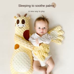 Oreiller anti-sursaut pour bébé, best-seller, avec doublure en maille, apaise les bébés pour qu'ils dorment en se réconfortant et en recevant des caresses douces - Product Image 1