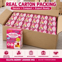 Poudre de Gluta Berry sans sucre, végétalienne, non-OGM, personnalisée, 200 000 mg, pour éclaircir la peau des adultes, complément alimentaire OEM