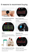 ALE80 Montre Intelligente Sport Étanche Fitness Android ios Appel Sans Fil bracelet Montre Intelligente Bracelet Pour Hommes Et Femmes