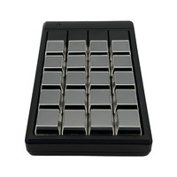 Clavier mécanique programmable USB Cherry MX POS, 20 touches personnalisables, prise en charge OPOS/JPOS pour Windows/Linux/Android/iOS