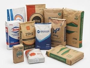 Bolsa de cemento con válvula de fondo bloqueado y cierre de cremallera, personalizada para mortero seco adhesivo de 25 kg - Product Image 2