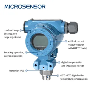 Microsensor MPM483E LCD HART Display trasmettitore di pressione per la misurazione della pressione dei fluidi