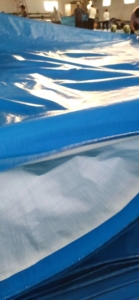 Fábrica venda quente impermeável encerado exterior tenda <span class=keywords><strong>Poly</strong></span> Tarp Pool Cover PE Tarpaulin - Product Image 5