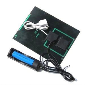 Panel solar Masuyoshi Mitsu de 3,5 W y 5 V para cargador de teléfono móvil con soporte para batería 18650 - Product Image 4