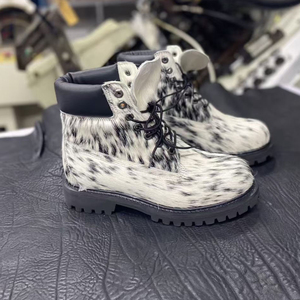 Materiale in Pelle di Crine di Cavallo all'Ingrosso, Vera Pelle con Stampa Animale, Tessuto in Pelle Bovina Genuina per Scarpe e Borse - Product Image 5