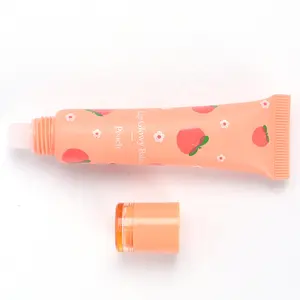 Tubos de bálsamo vacíos con logotipo personalizado, envases de brillo de labios, mini embalaje de tubo suave para bálsamo labial de tubo cosmético