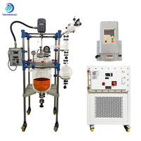 Evaporador Rotatorio Industrial de 20L, 50L, 100L con Condensador para Recuperación de Etanol en Grandes Volúmenes