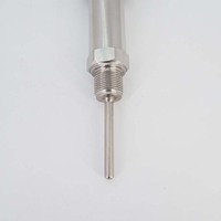 Transmetteur de température numérique tout-en-un avec capteur Pt100 intégré, convertisseur de signal de température RTD industriel, OEM en acier inoxydable