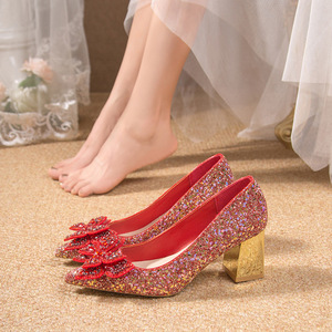 Summer Luxury High <b>Heels</b> for Women New Fashion Trend Rhinestone Wedding & Bridesmaid Party Shoes Direct Factory Wholesale - Product Image 3