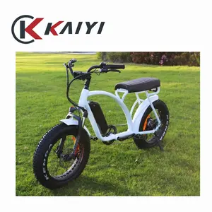دراجة كهربائية KAIYI بمحرك مزدوج وبطارية مزدوجة وبطارية 1000 وات تعليق أمامي دراجة كهربائية بمقعد طويل دراجة كهربائية رياضية دراجة جبلية كهربائية 125