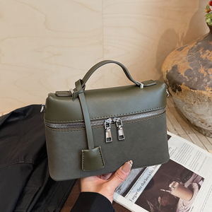 Nuevo Bolso <span class=keywords><strong>de</strong></span> Mano <span class=keywords><strong>de</strong></span> Diseñador <span class=keywords><strong>para</strong></span> Mujer, Bolso <span class=keywords><strong>de</strong></span> Hombro Simple y Suave <span class=keywords><strong>de</strong></span> Alta Calidad <span class=keywords><strong>para</strong></span> Mujeres Jóvenes, Bolso Cruzado Cuadrado con Cremallera, Gran Venta - Product Image 5