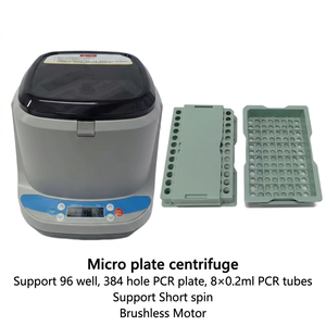 Mini-centrifugeuse de laboratoire <span class=keywords><strong>MKE</strong></span> TW450 3000 tr/min 600xg pour microplaques PCR 96 puits - Product Image 1