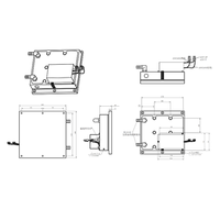 Unité de refroidissement liquide Huajing, module semi-conducteur Peltier 24V, refroidisseur thermoélectrique 220W, refroidissement et chauffage industriel
