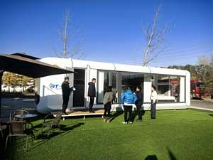 Casa Cápsula Espacial Móvil de Lujo 2026, Prefabricada, Impermeable, para Uso Comercial en Hoteles, Campamentos, Oficinas, Escuelas, Centros Comerciales y Hospitales - Product Image 6