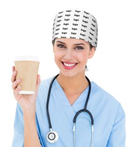 Custom Breathable Adjustable Working Cap Soft Polyester Sweat Absorbent Bouffant Cap for Work - Product Image 1