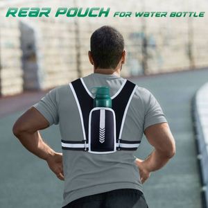 Sac à dos de sport personnalisé pour marathon et camping, avec support de téléphone réfléchissant à 360°, gilet d'hydratation pour la course à pied, pour femmes et hommes - Product Image 3