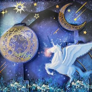 Creative Starry Sky Blue Large <strong>Gift</strong> Box for Anniversary Birthdays Hanukkah <strong>Mothers</strong> Day <strong>Grooms</strong> <strong>Gifts</strong> Engagements Package - Product Image 6