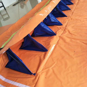 סכר קל לשימוש חוזר מתנפח גומי מלא מים Antiflood מחסום מבול הגנה מים מחסום - Product Image 3