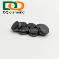Couteaux PDC pour l'exploitation minière, pointes de cisaille à charbon et forets de roadheader, avec diamètre/épaisseur personnalisés, support OEM pour la découpe de roche