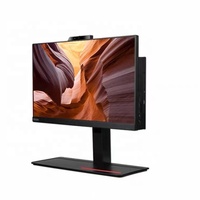 M838z All-in-One PC 23.8" IPS Intel Core I5-10500T 6-Core 16GB RAM 256GB SSD 2GB Graphics Business Desktop Computer for Lenovo