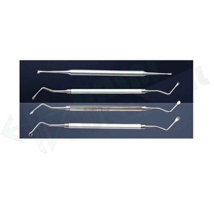 Nouvelle arrivée 4 pièces Curette dentaire professionnelle Curettes d'os parodontaux Perio Dental Scaler Instrument Tool - Product Image 1