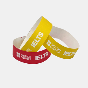 Pulsera Promocional Personalizada de Tyvek para Eventos, Pulsera Desechable Impresa con UV y Logotipo, Brazalete de Identificación para Festivales - Product Image 2