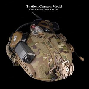 Cámara Táctica para Casco, Modelo de Accesorio para Cosplay con Gancho y Bucle para Decoración de Casco Rápido - Product Image 4