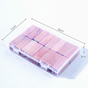 डिय मिट्टी के बर्तनों के लिए हाथ से नक्काशीदार लकड़ी की मुहर - Product Image 2