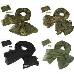 Pañuelo de camuflaje para exteriores, bufanda de malla Shemagh para jungla y desierto, velo de francotirador, tacto suave y transpirable para caza, en bolsas. - Product Image 6