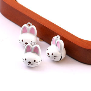 กระดิ่งรูปสัตว์น่ารัก สไตล์การ์ตูน ทำจากโลหะ สำหรับทำเครื่องประดับ DIY ใช้ตกแต่งสร้อยข้อมือ สร้อยคอ - Product Image 5