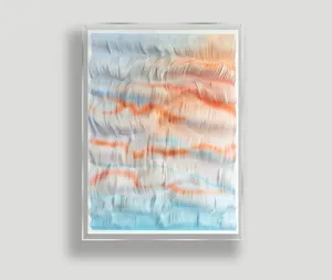 Trang trí rõ ràng Kính perspex 3D Tường sơn acrylic bóng hộp khung - Product Image 1