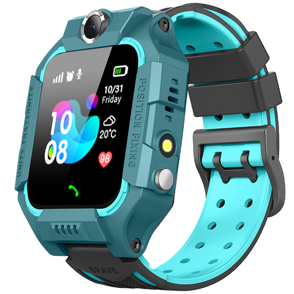 Valdus 2022 Girls Boys Children Camera Tracker Waterproof IP67 SOS LBS Location Hisstory Kids Q19 Smart Watch