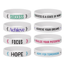 Bracelet en silicone personnalisé avec logo, bracelet en caoutchouc injecté d'encre, pour cadeaux promotionnels - Product Image 6