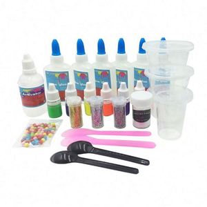Unicom Hot Sale DIY Slime Kit Magic Activator Plastic <b>Clay</b> Kids Colorful Playdough Glitter Glue Fun Creativity - Product Image 6