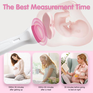 Mesin medis layar Lcd, alat medis rumah tangga portabel Monitor detak jantung bayi <span class=keywords><strong>Prenatal</strong></span> mesin <span class=keywords><strong>Doppler</strong></span> janin - Product Image 5