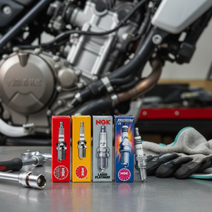 Bougie d'allumage Iridium CR7EI Yamaha XT 660 Z Tenere pour système électrique et d'allumage de moto - Product Image 3