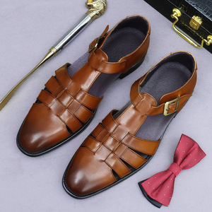 Nuevos zapatos casuales de lujo para hombre, zapatos de cuero vacuno, tallas 37-46, zapatos formales de vestir. - Product Image 2