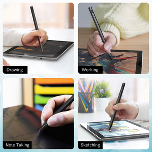 Stylet tactile à rejet de paume, stylo tactile sensible à la pression, corps en forme de D, compatible avec <span class=keywords><strong>Surface</strong></span> Pro 8 et Pro 7 <span class=keywords><strong>Studio</strong></span> portable, 4096 - Product Image 5