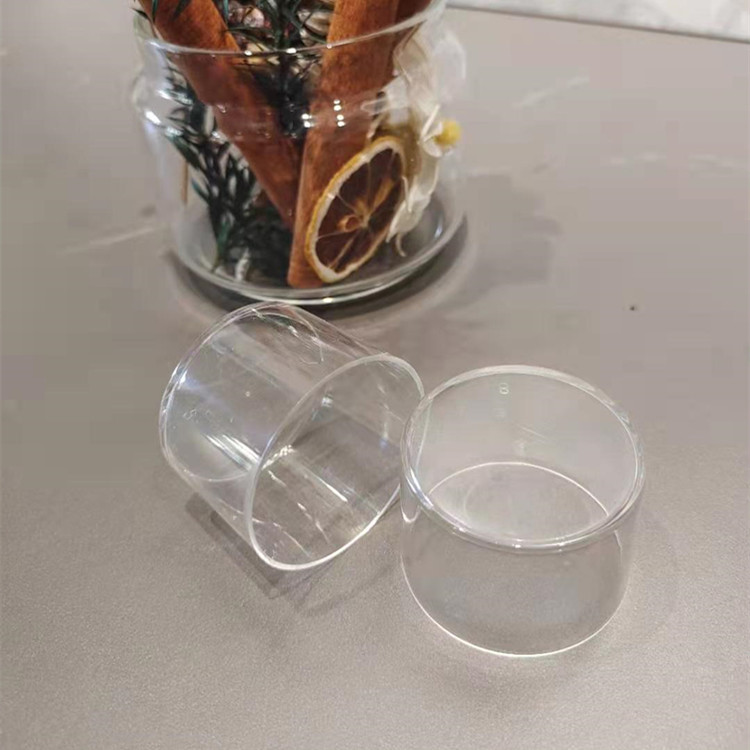Factory Direct Sales Round Wall Candle Cup Plastic Candle Cup