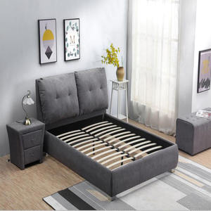 Hot Sale Bedroom Sets <b>Bed</b> Luxury Style Simple Double Upholstered <b>Bed</b> Modern 1.8m 2m king Size <b>Bed</b> - Product Image 2