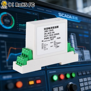 Relé de Detección de Corriente, Transductor de Corriente 0-5A, Sensor de Corriente TMR, Sensor de Corriente RS485, Sensor de Corriente de Efecto Hall Abierto/Cerrado 20A, Bucle - Product Image 1