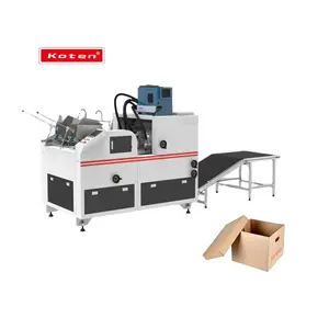 Machine de collage de boîte d'appât de papier de revêtement de rouleau de colle thermofusible LM-XZH-300
