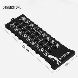 <span class=keywords><strong>Compteur</strong></span> <span class=keywords><strong>de</strong></span> coups <span class=keywords><strong>de</strong></span> <span class=keywords><strong>golf</strong></span> manuel portable OEM en gros, enregistreur <span class=keywords><strong>de</strong></span> score 18 trous, suivi <span class=keywords><strong>de</strong></span> score avec logo personnalisé, marqueur <span class=keywords><strong>de</strong></span> score <span class=keywords><strong>de</strong></span> <span class=keywords><strong>golf</strong></span> en vrac - Product Image 2