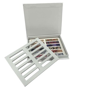 Boîte cadeau rigide à fermeture magnétique personnalisée, boîte d'emballage de parfum en forme de <span class=keywords><strong>livre</strong></span> OEM avec insert en EVA - Product Image 4