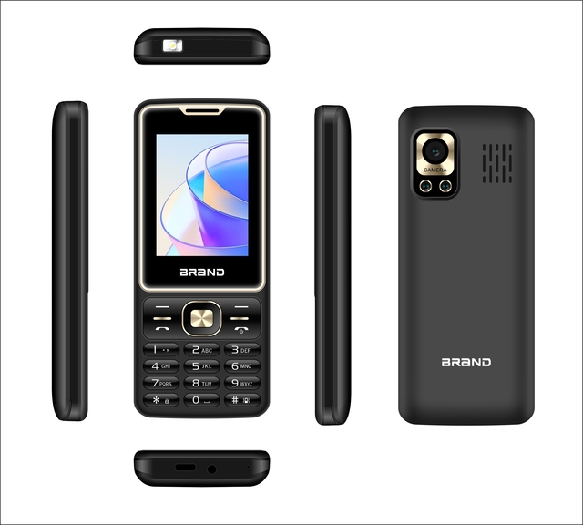 Unlocked 4G Volte Seniors Cell Phone Keypad FM Loud Volume Speed Dial 0.08mp Camera 1800mAh Battery Dual SIM Simple Basic Phone
