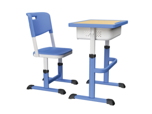 Muebles <span class=keywords><strong>de</strong></span> MDF <span class=keywords><strong>de</strong></span> estilo moderno, silla <span class=keywords><strong>de</strong></span> escritorio individual ajustable en altura para estudiantes <span class=keywords><strong>de</strong></span> escuela <span class=keywords><strong>primaria</strong></span> para estudio <span class=keywords><strong>y</strong></span> lectura - Product Image 2
