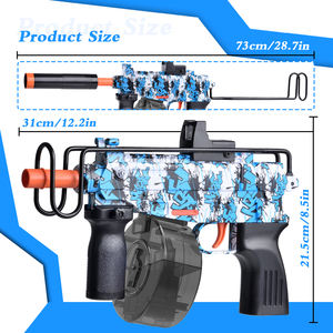 Échantillon <span class=keywords><strong>gratuit</strong></span> garçon <span class=keywords><strong>jeu</strong></span> de tir Explosion Hydrogel Gun électrique doux flipper jouet pistolet - Product Image 2