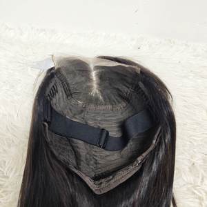 Promotion Letsfly : Perruque de cheveux humains vietnamiens 100% naturels, lisses, grade 11A, double densité, 20 pouces, avec dentelle transparente 2x6 et 5x5, prix 98 $ – Direct Usine - Product Image 6